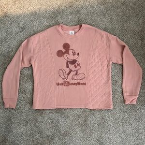 Disney cropped sweatshirt